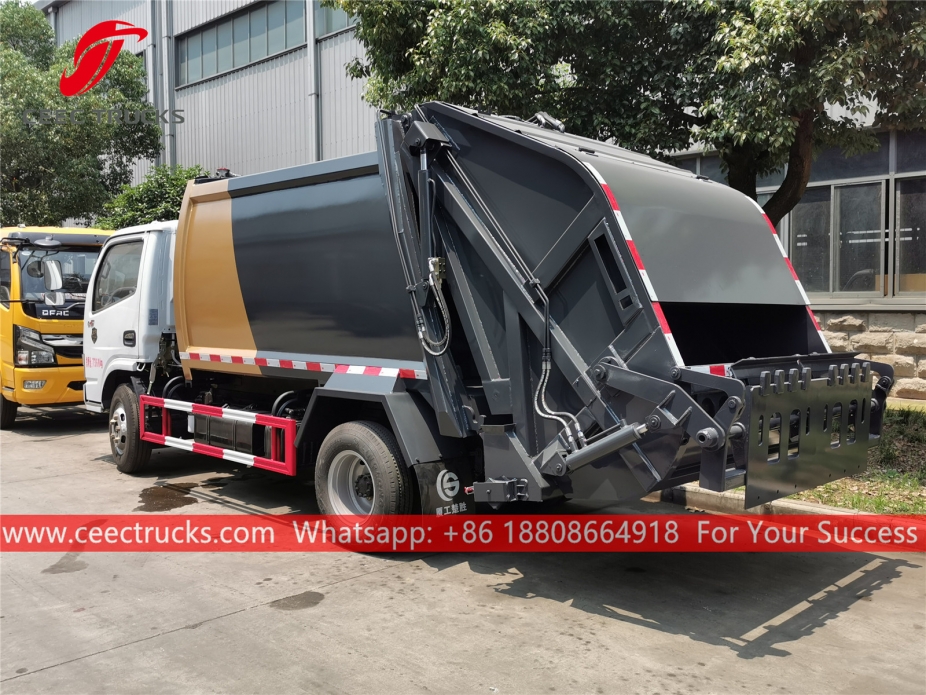 Camión compresor de basura Dongfeng 5CBM