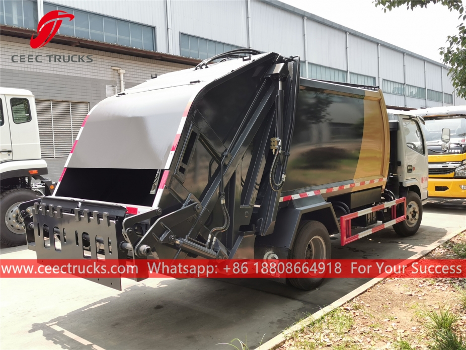 Camión compresor de basura Dongfeng 5CBM