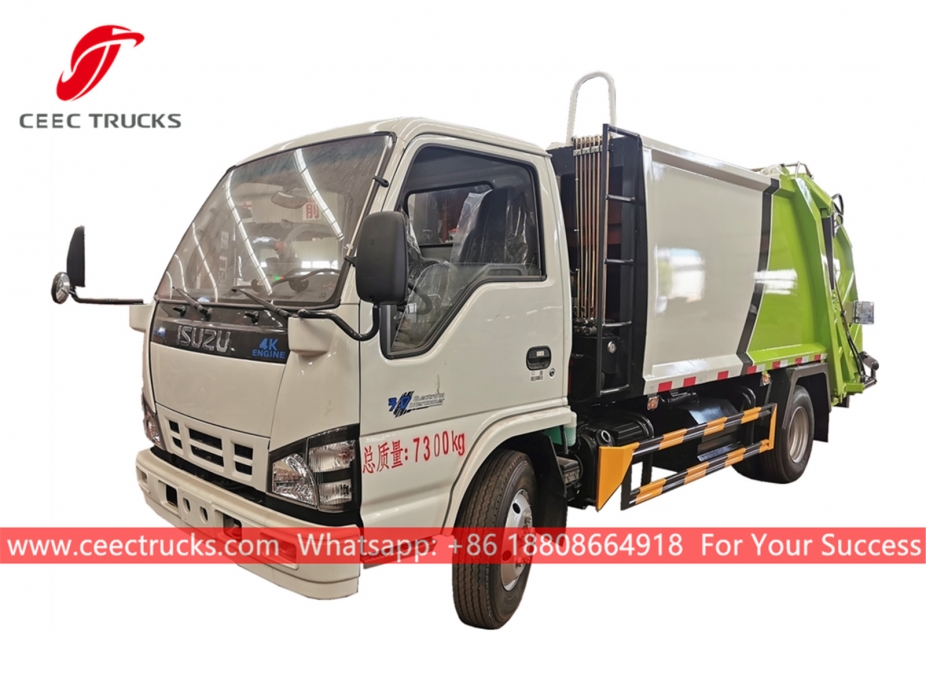 ISUZU 6cbm garbage compactor