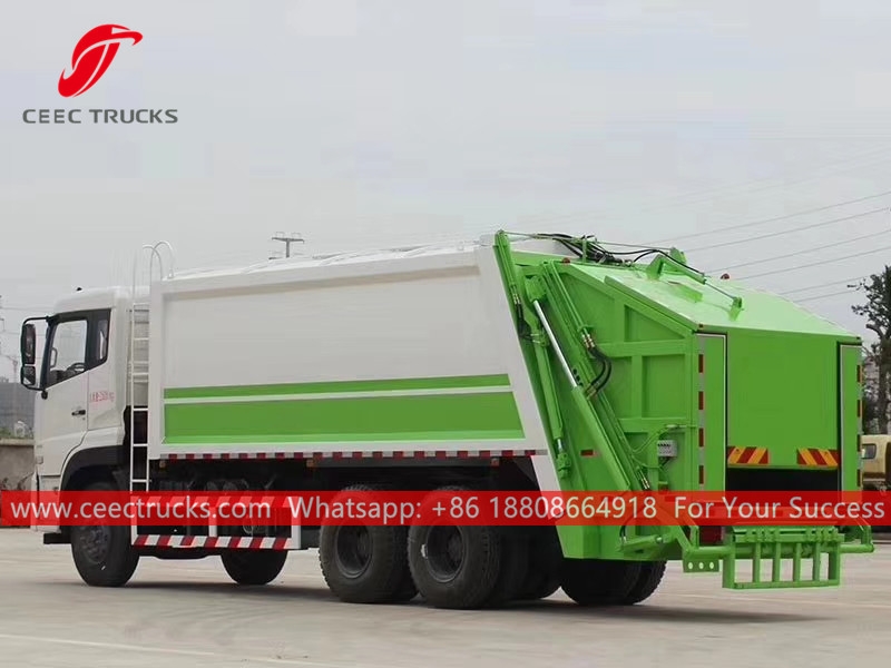 Dongfeng 20,000Liters refuse compactor truck