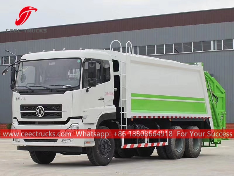 Dongfeng 20,000Liters refuse compactor truck