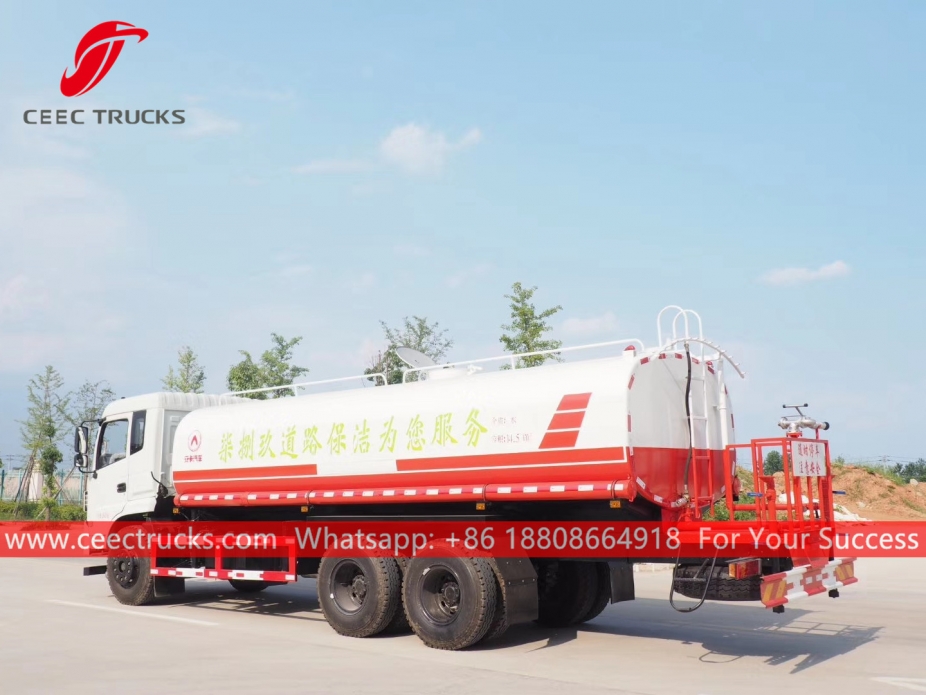 20 cbm  dongfeng water bowser supplier