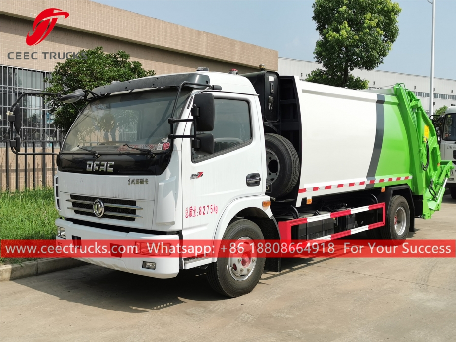 Camión compactador de basura Dongfeng 6CBM