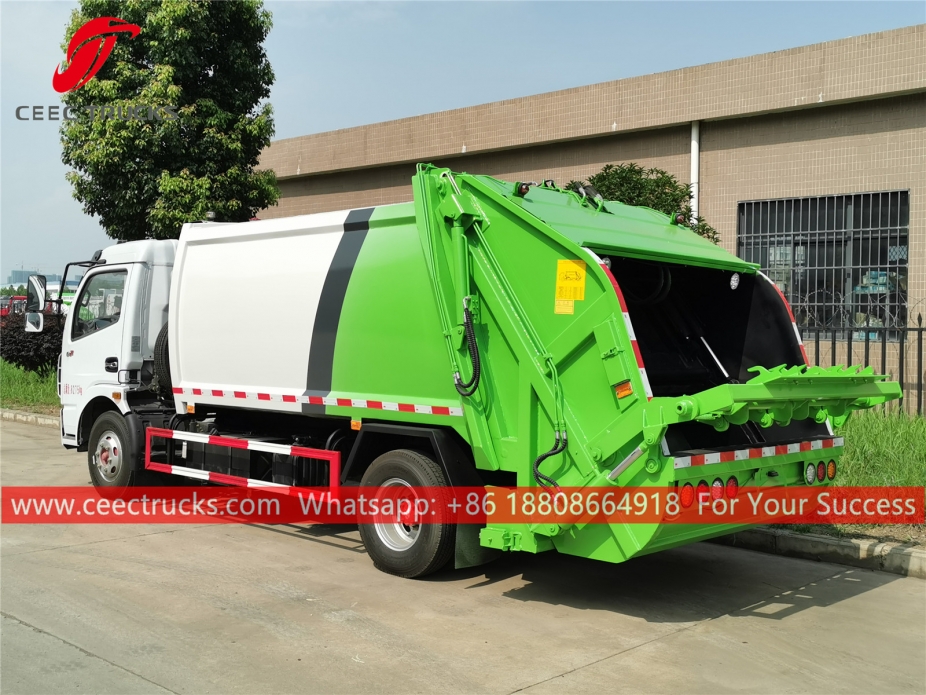 Camión compactador de basura Dongfeng 6CBM