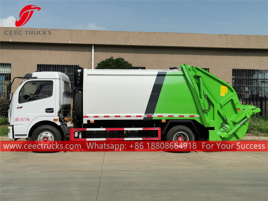 Camión compactador de basura Dongfeng 6CBM