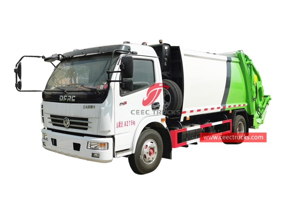 Camión compactador de basura Dongfeng 6CBM