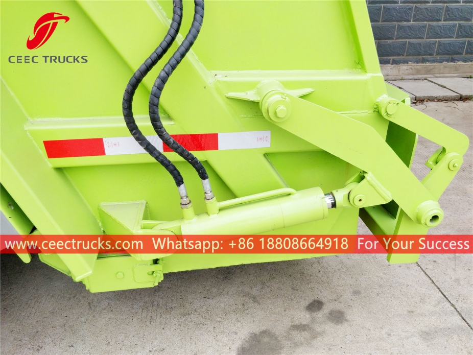 european standard 4,000 liters garbage compactor truck kit