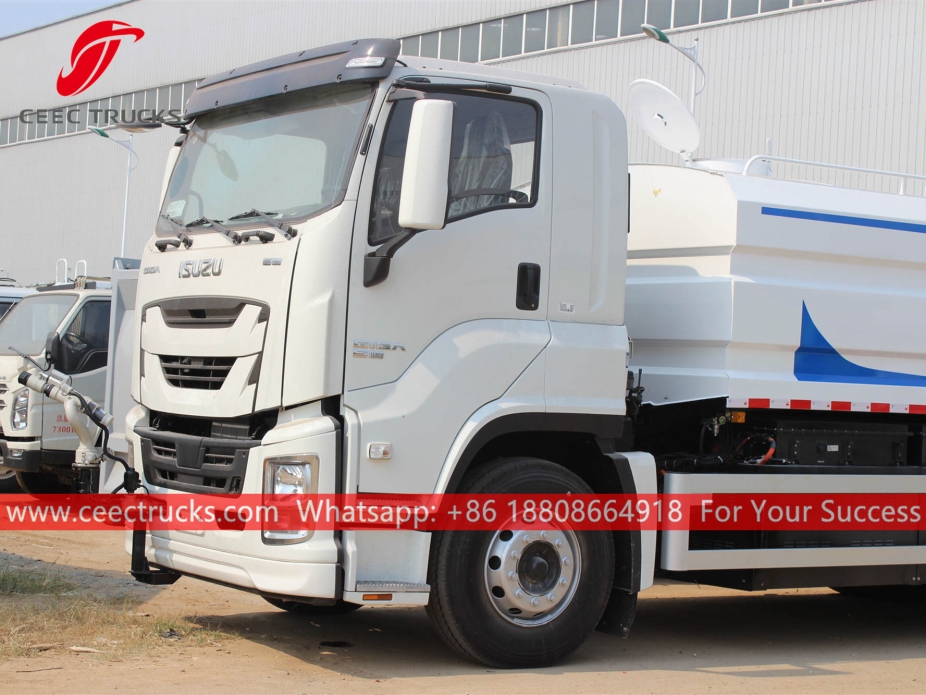 Camión rociador de agua antipolvo ISUZU GIGA 16CBM