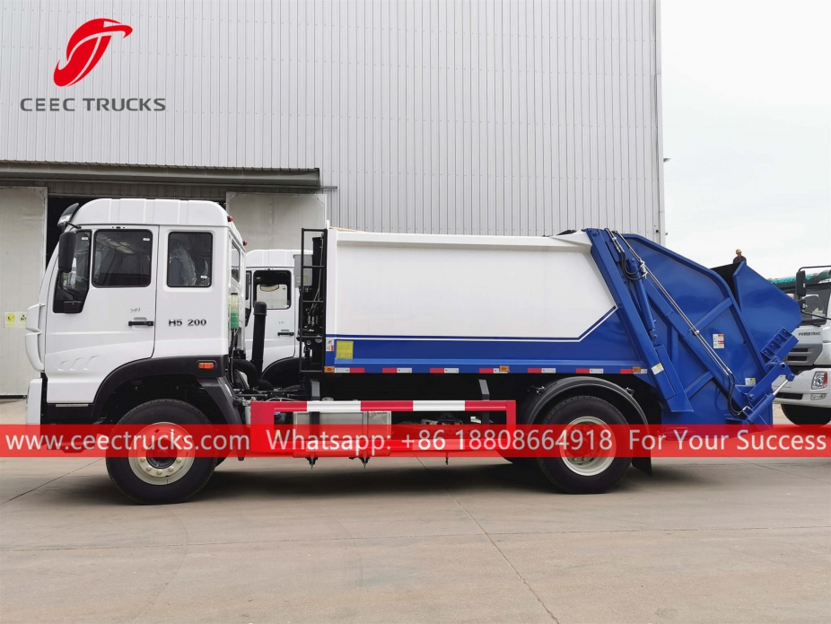 Compactador de basura Filipinas 8CBM