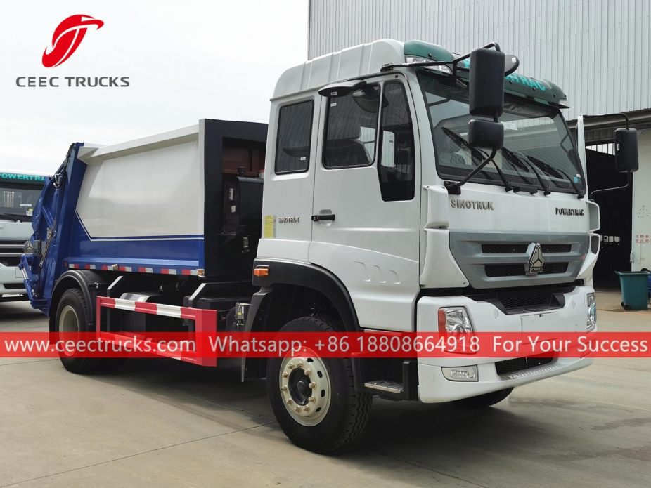 Compactador de basura Filipinas 8CBM