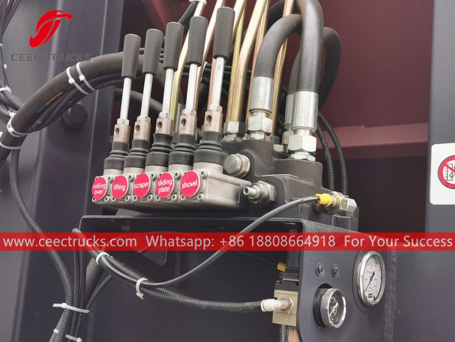 Compactador de basura Filipinas 8CBM