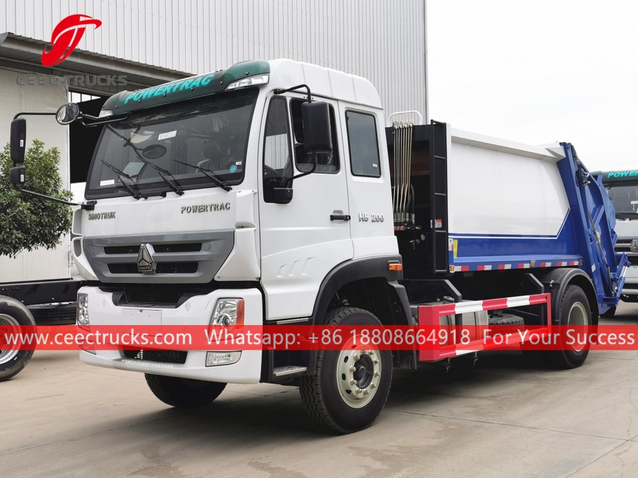 Compactador de basura Filipinas 8CBM