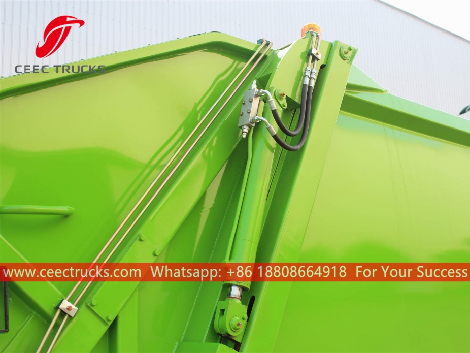 european standard 10,000 liters compressed garbage truck tanker kit