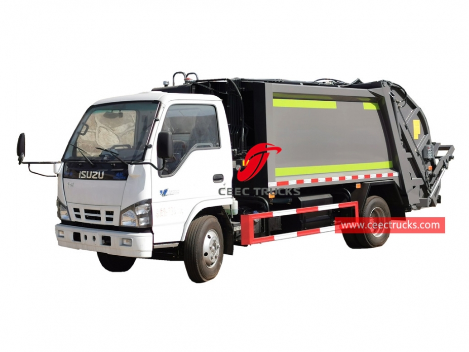 Camión compactador de residuos ISUZU 6CBM