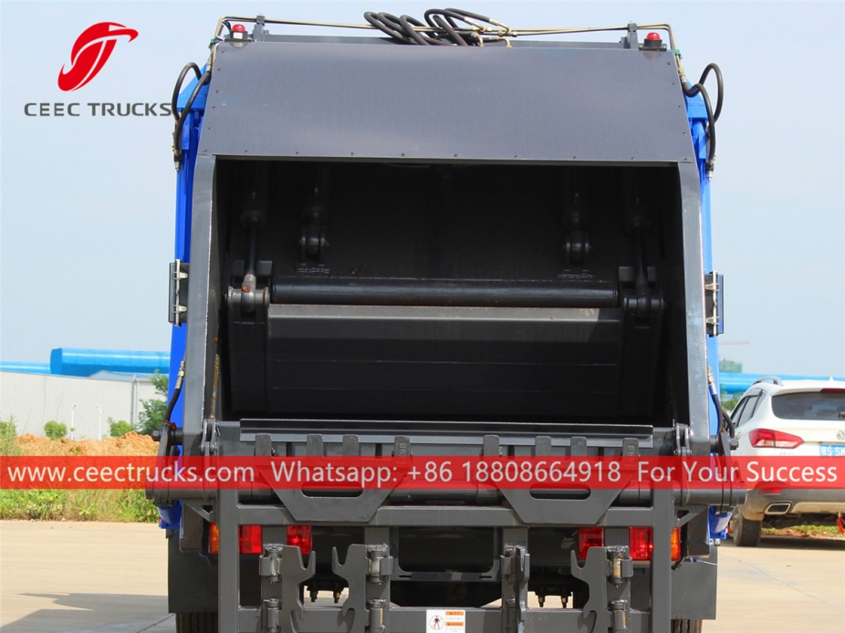 High quality 5,000 liters waste compressor truck upper body