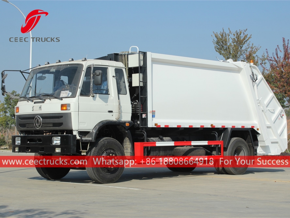 Dongfeng 14CBM Rear load rubbish truck