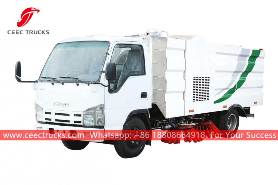 ISUZU 5cbm street sweeper