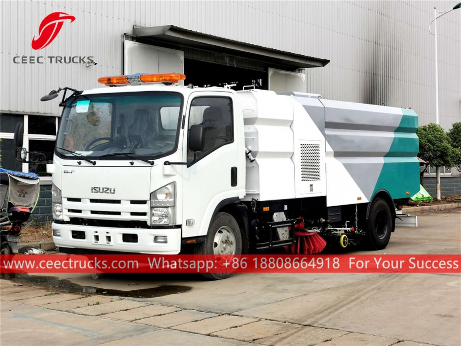 ISUZU 8cbm road cleaner truck