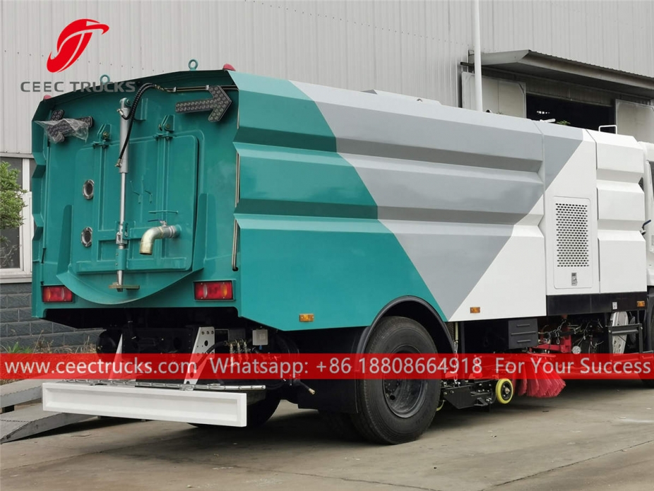 ISUZU 12cbm road sweeper and washer truck