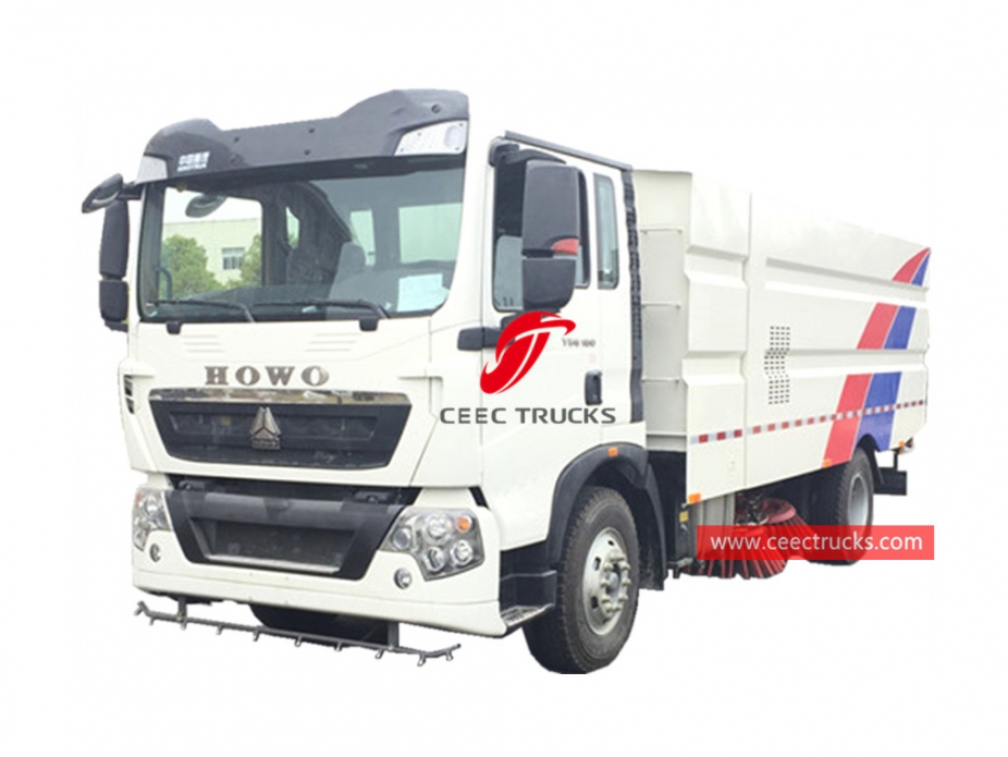 HOWO 12cbm sweeper truck