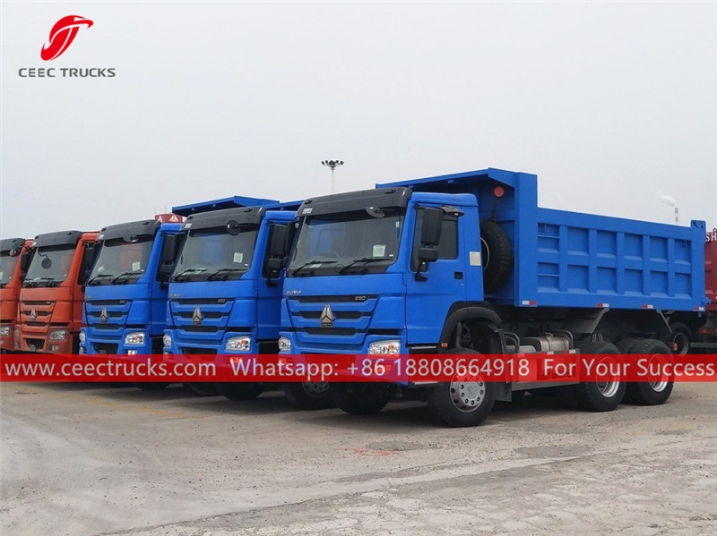 HOWO 10 wheeler tipper-truck