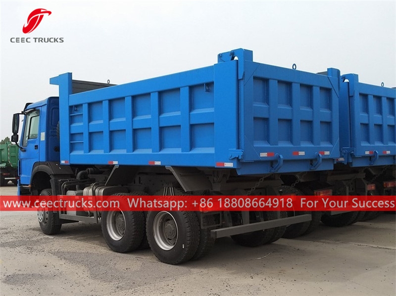 HOWO 10 wheeler tipper-truck