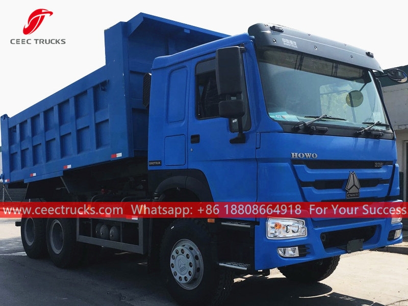 HOWO 10 wheeler tipper-truck