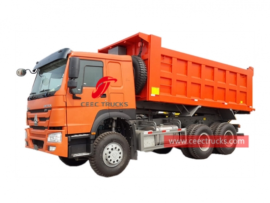 HOWO 10 wheeler 371HP tip-truck