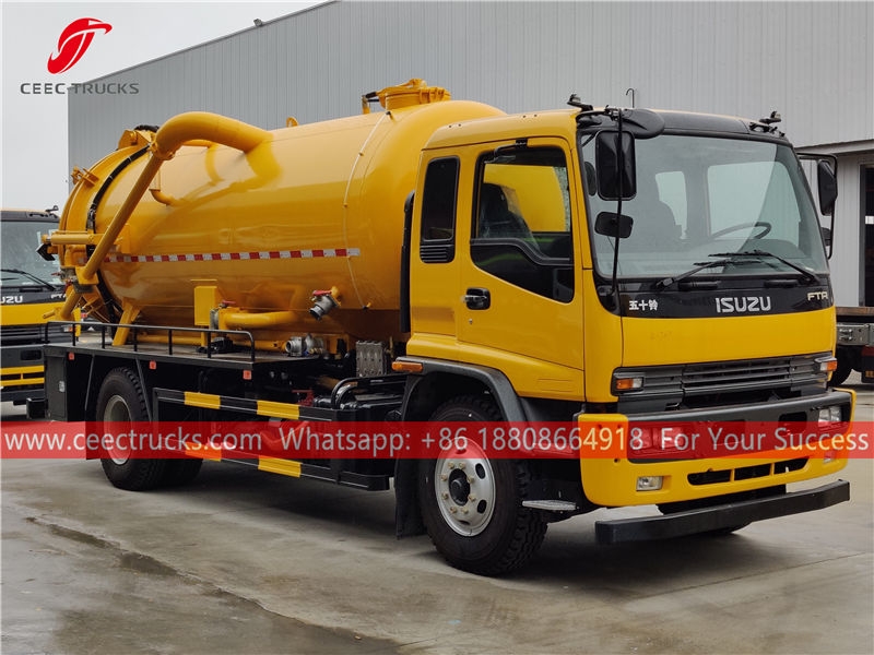 ISUZU FTR combination jetting truck