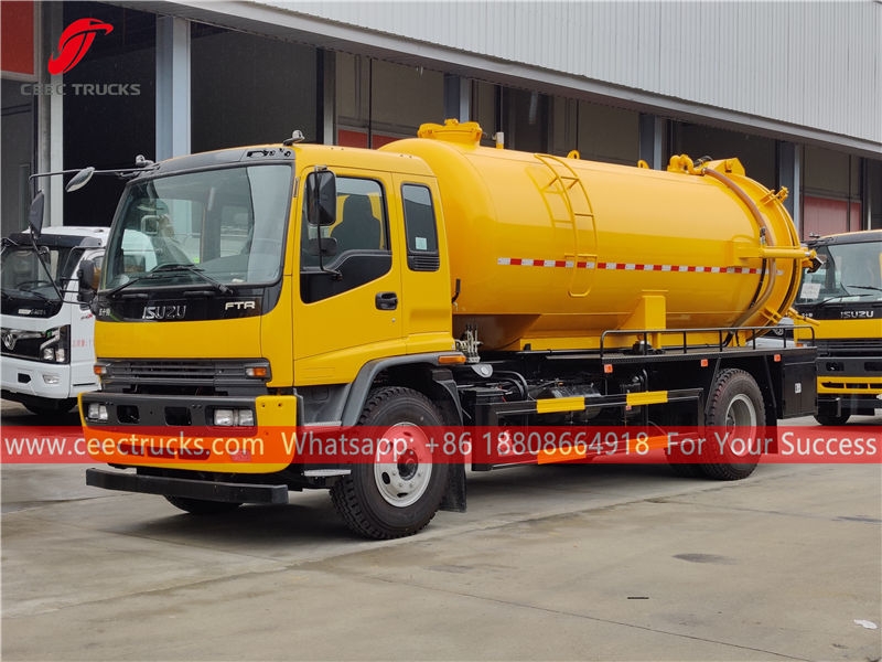 ISUZU FTR combination jetting truck