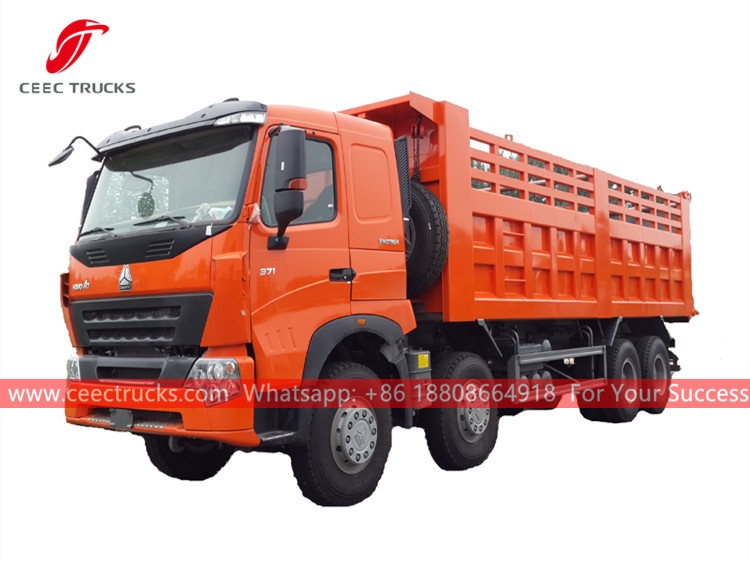 HOWO  A7 8×4 tipper lorry