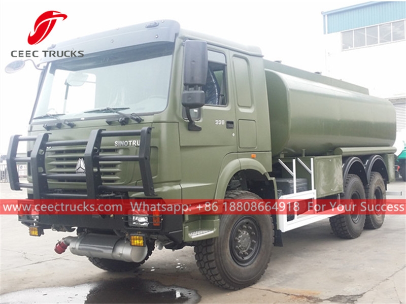 HOWO 6×6 AWD oil tanker truck