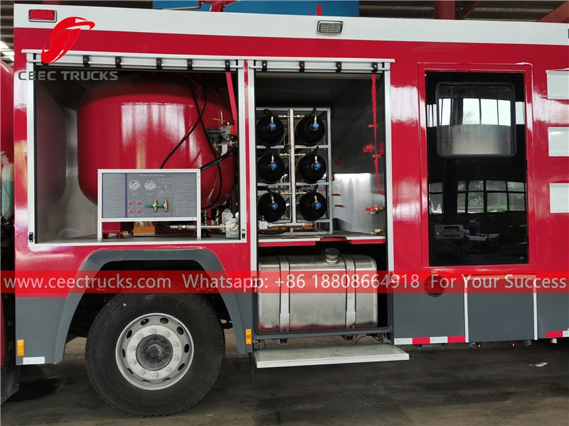 ISUZU GIGA Dry powder Fire fighting truck for sale