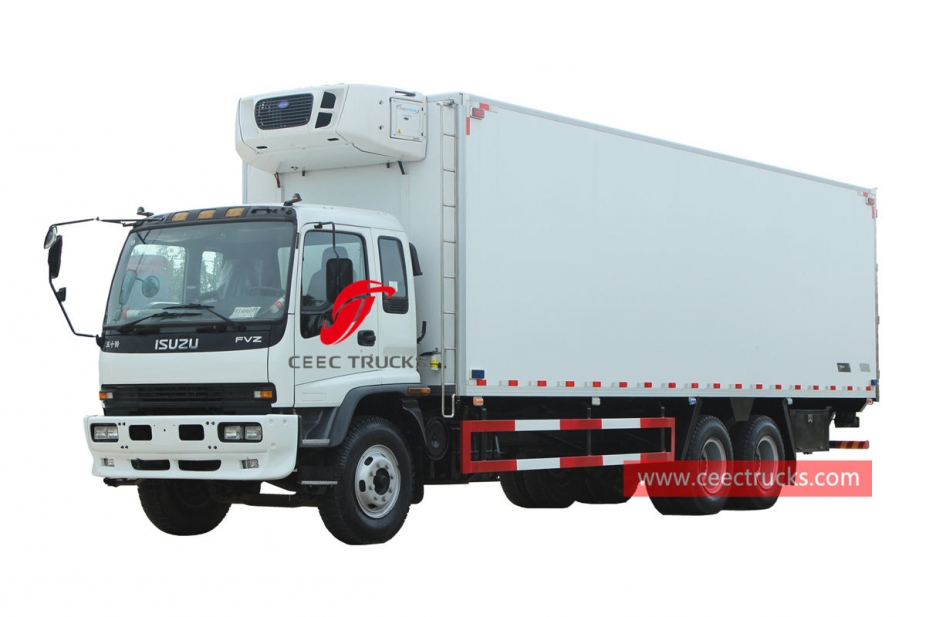 ISUZU 10 wheeler refrigerated truck