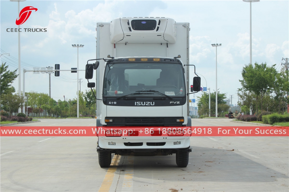 ISUZU 10 wheeler refrigerated truck