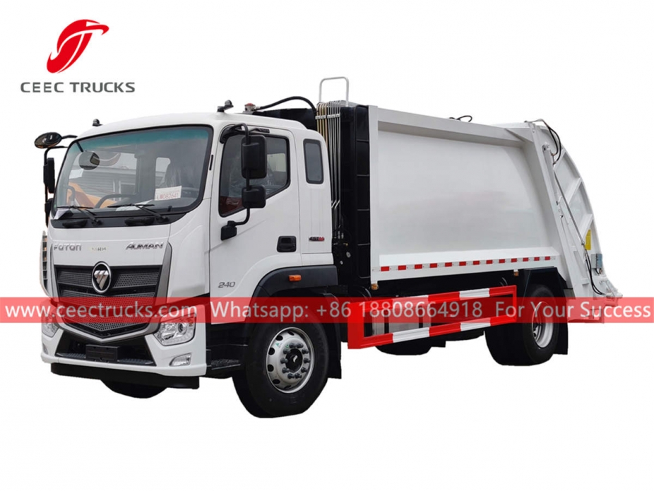 FOTON 6 wheeler garbage compression truck