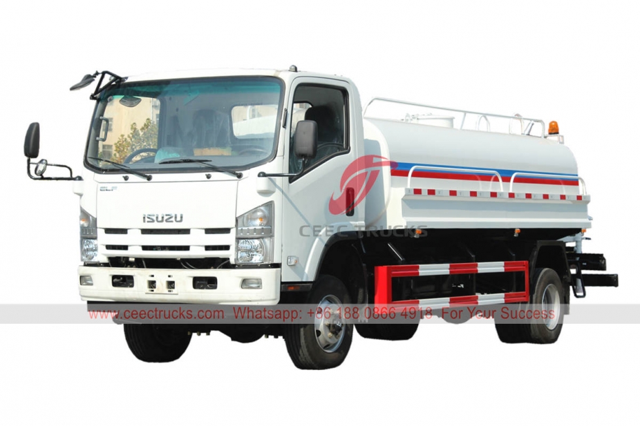 ISUZU 4×4 water sprinkler truck