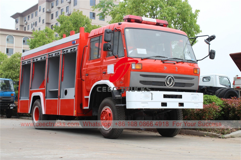 Dongfeng all wheel drive fire engine