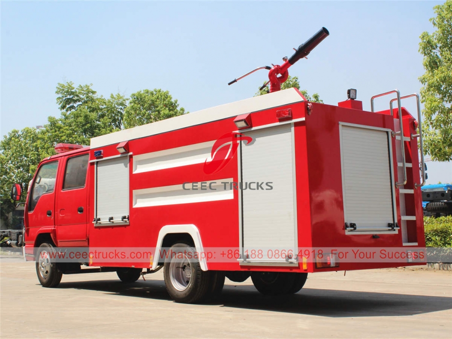 ISUZU 4×2 fire lorry