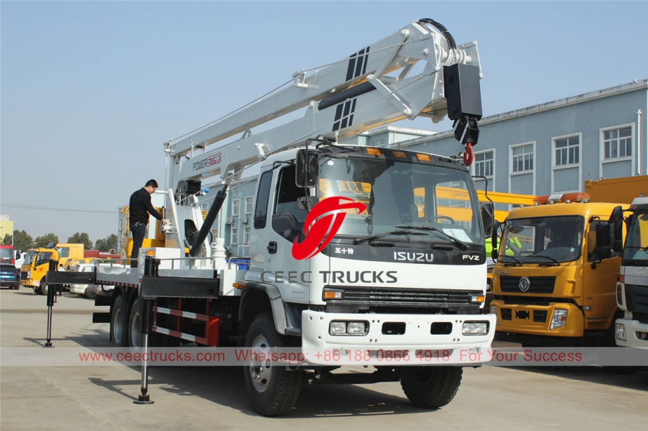 ISUZU FVZ 6×4 aerial work platform