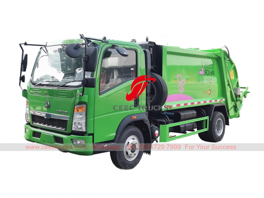 HOWO Refuse compactor for sale