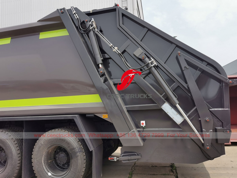 Dongfeng 10 wheel rear loader