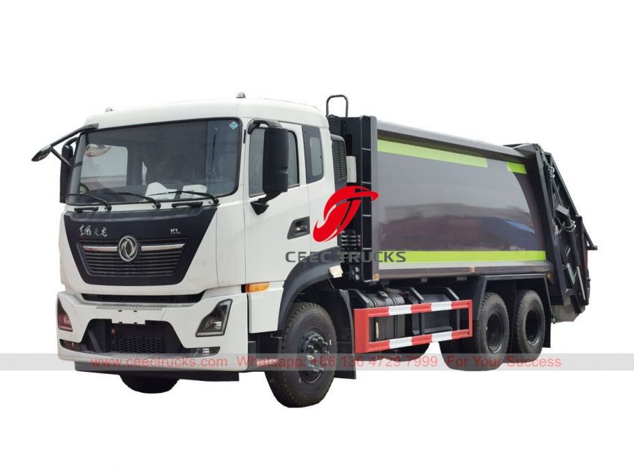 Dongfeng 10 wheel rear loader