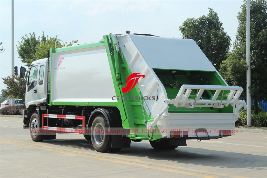 ISUZU FTR back loading bin truck