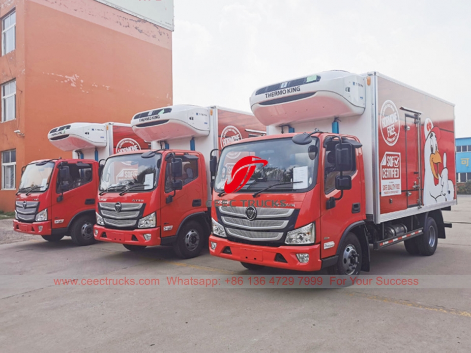 FOTON 4 ton refrigerated truck