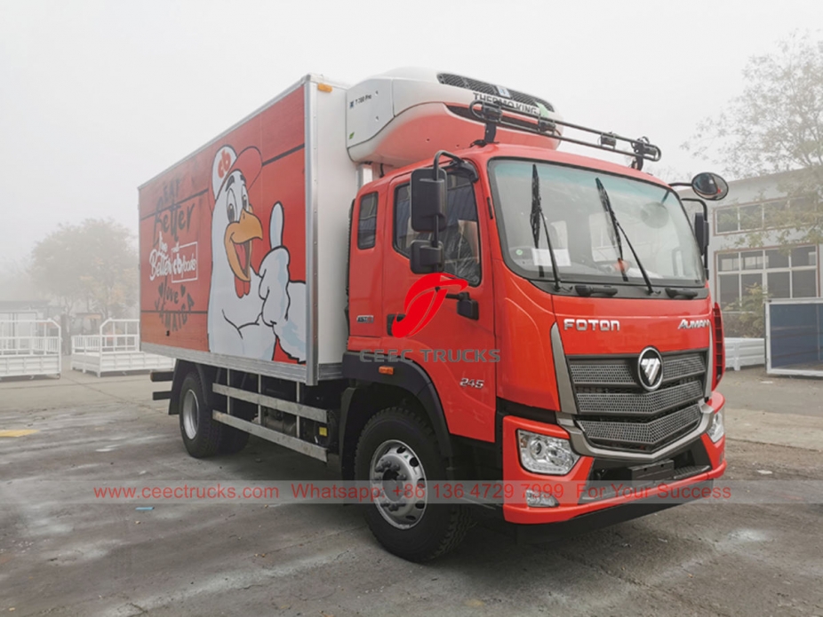 FOTON 4 ton refrigerated truck