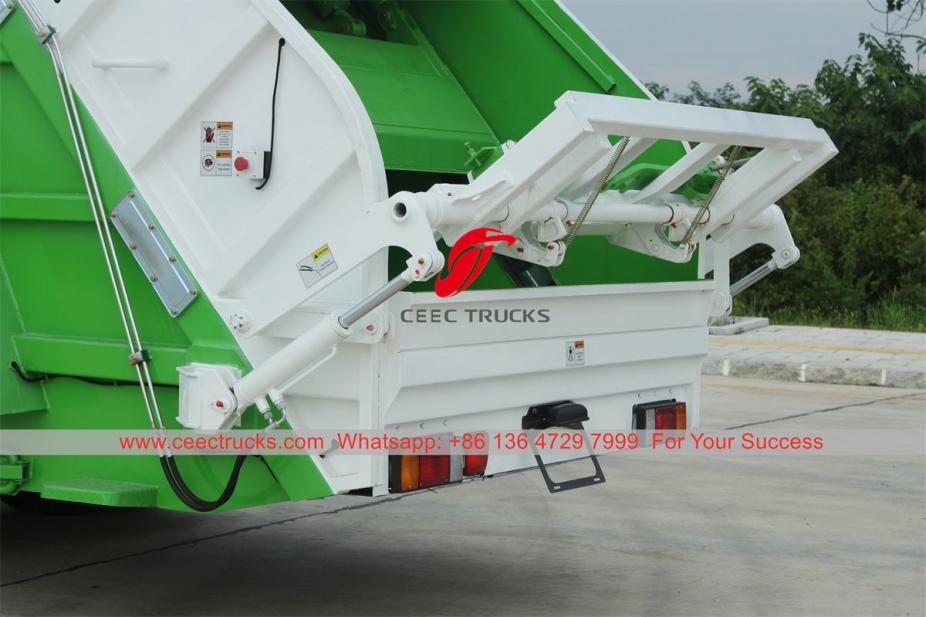 ISUZU FTR back loading garbage truck