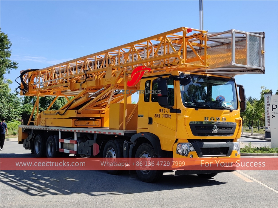 Camión de inspección de puentes de 18 m HOWO