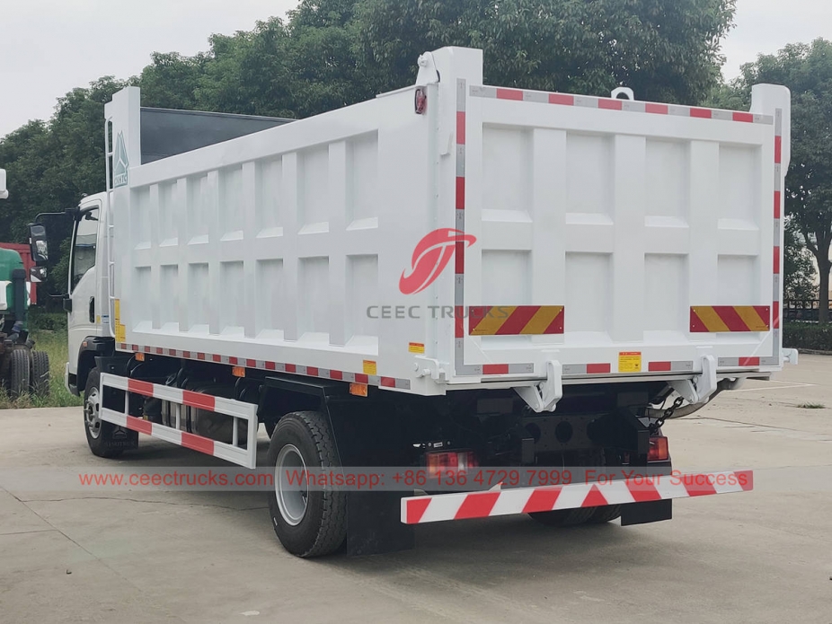 HOWO 6 wheeler tipper truck