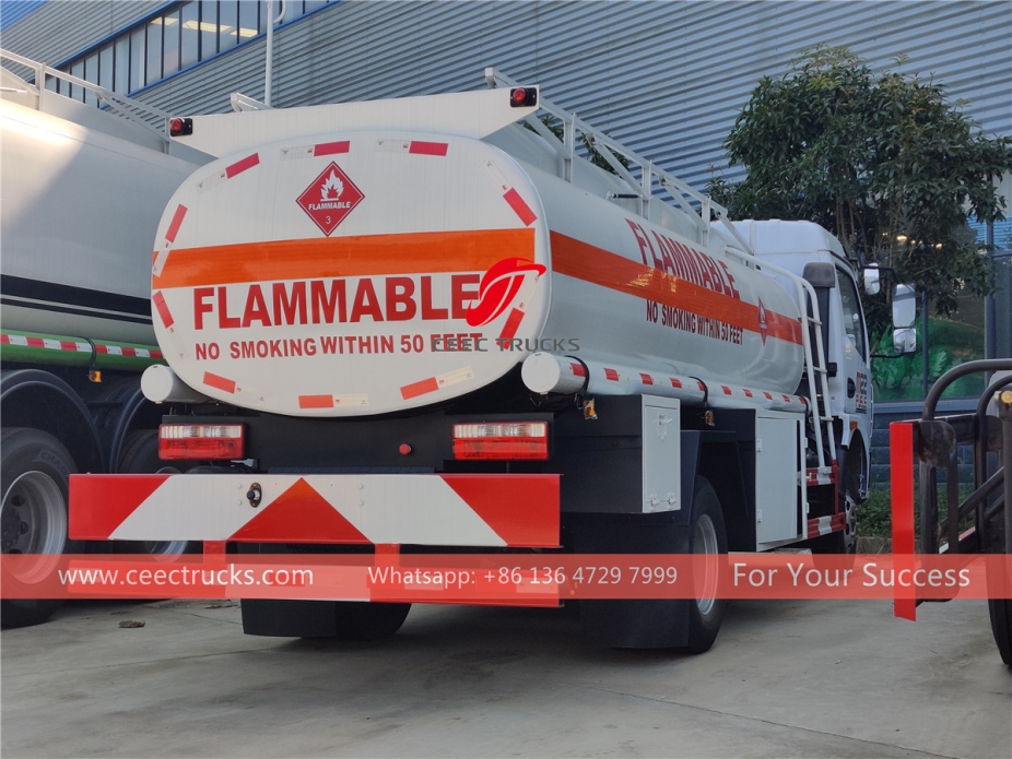 Bomba de combustible de 8000L DONGFENG